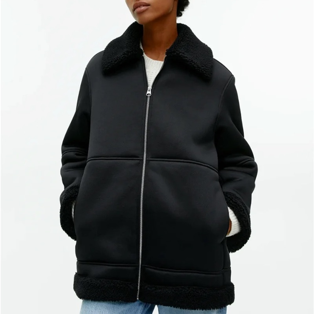 Arket Oversized Pile Fleece Jacket